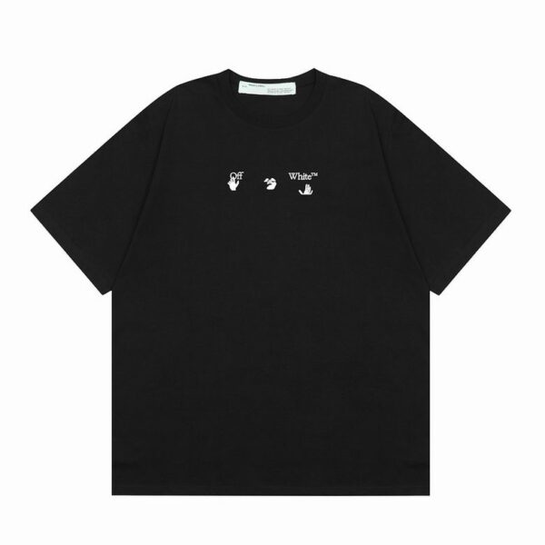 Camiseta Off-White Oversize Negra