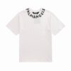 Camiseta Palm Angels Blanca Cuello