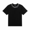 Camiseta Palm Angels Negra Cuello