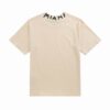 Camiseta Palm Angels Beige Cuello