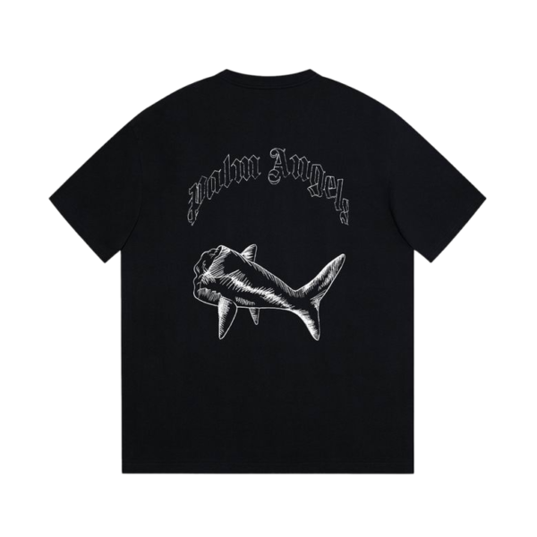 Camiseta Palm Angels Negra SHARK
