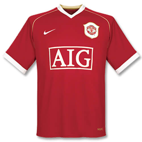 Camiseta Retro Manchester United 06/07