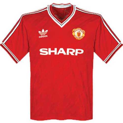 Camiseta Retro Manchester United 1986