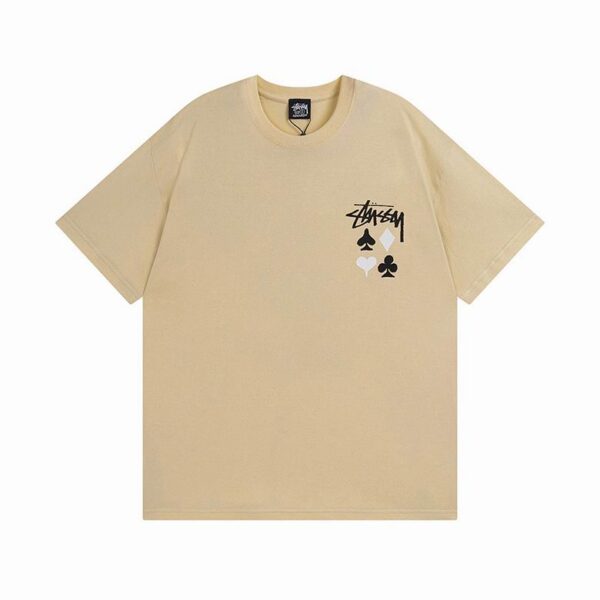 Camiseta STÜSSY Beige POKER