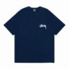 Camiseta STÜSSY Azul Marino Billar