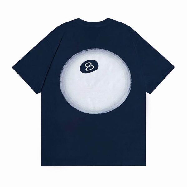 Camiseta STÜSSY Azul Marino Billar
