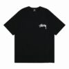 Camiseta STÜSSY Negra Billar