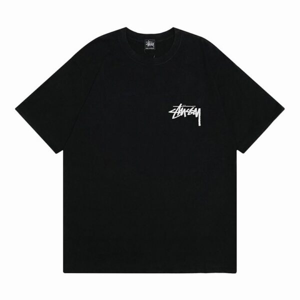 Camiseta STÜSSY Negra Billar