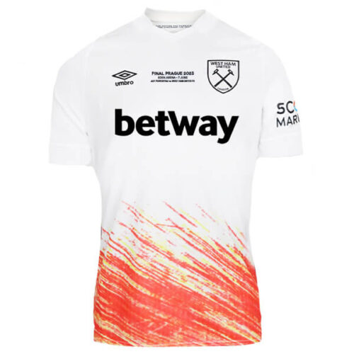 Camiseta West Ham final Conference League 22/23