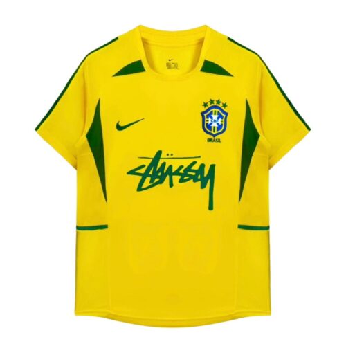 Concepto camiseta Brasil x Stussy