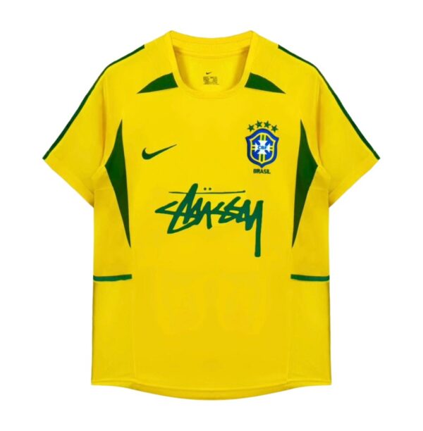 Concepto camiseta Brasil x Stussy
