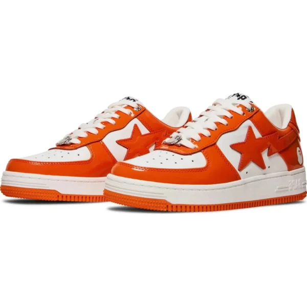 BAPE STA Low Orange