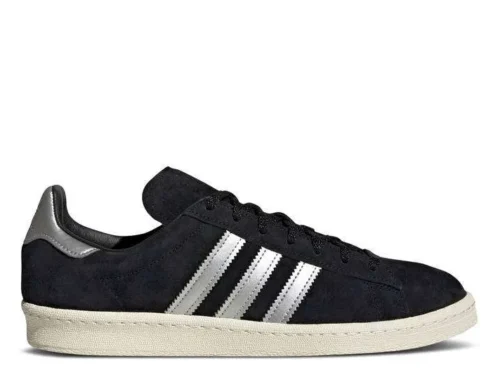 ADIDAS CAMPUS ‘BLACK METALLIC SILVER’