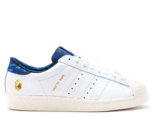 ADIDAS SUPERSTAR ‘BAPE WHITE BLUE’