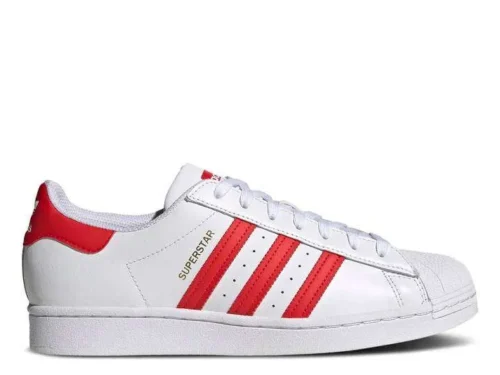 ADIDAS SUPERSTAR ‘WHITE RED’