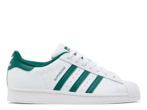 ADIDAS SUPERSTAR ‘WHTIE COLLEGIATE GREEN’
