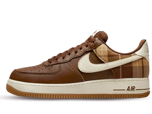 AF1 07 LX Low Brown Plaid Pack