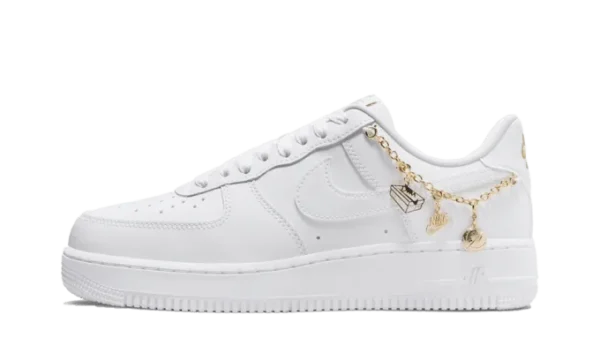 AF1 Charms White