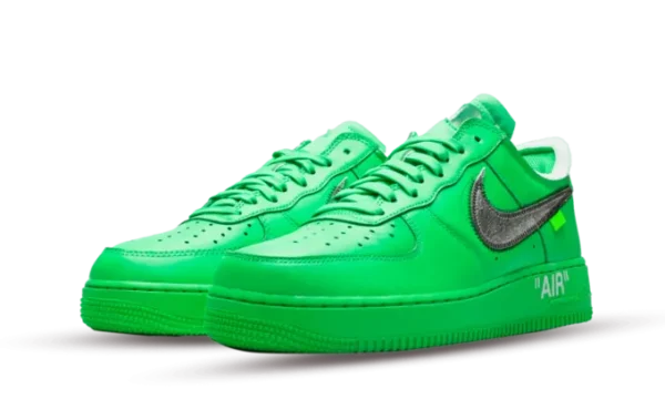 AF1 Low 0ff-White Light Green Spark