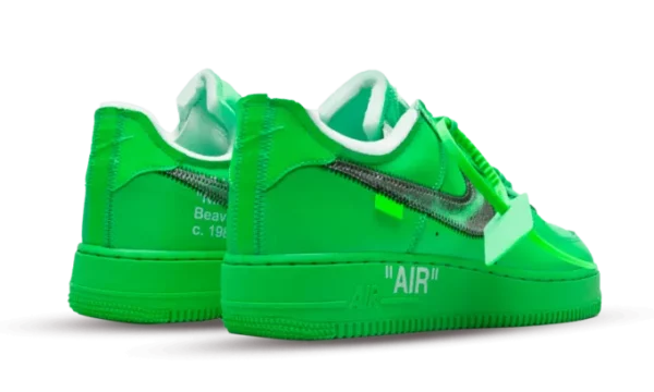 AF1 Low 0ff-White Light Green Spark