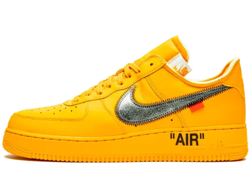 AF1 Low 0ff-White University Gold Metallic