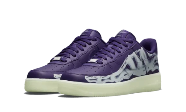 AF1 Purple Skeleton