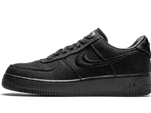 AF1 Stus*sy Black