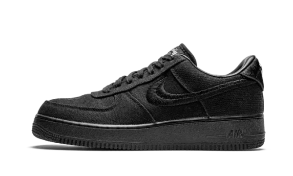 AF1 Stus*sy Black
