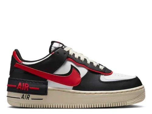 AIR FORCE 1 SHADOW ‘BLACK UNIVERSITY RED’