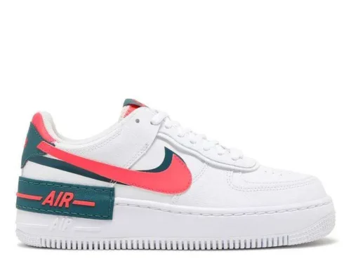 AIR FORCE 1 SHADOW ‘WHITE SOLAR RED’