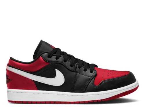 AIR JORDAN 1 LOW ‘BLACK GYM RED WHITE’