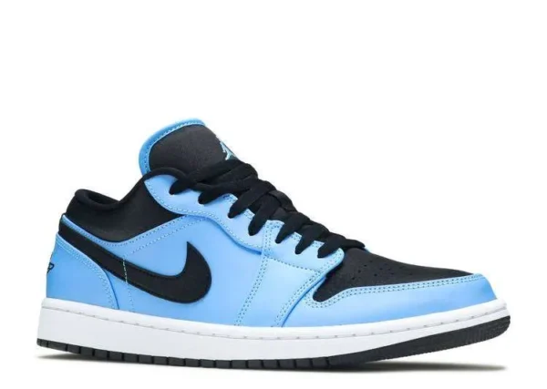 AIR JORDAN 1 LOW ‘UNIVERSITY BLUE BLACK’