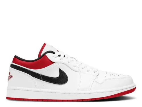 AIR JORDAN 1 LOW ‘WHITE GYM RED’
