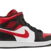 AIR JORDAN 1 MID ‘BLACK FIRE RED’