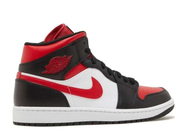 AIR JORDAN 1 MID ‘BLACK FIRE RED’