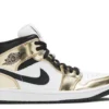 AIR JORDAN 1 MID ‘METALLIC GOLD’