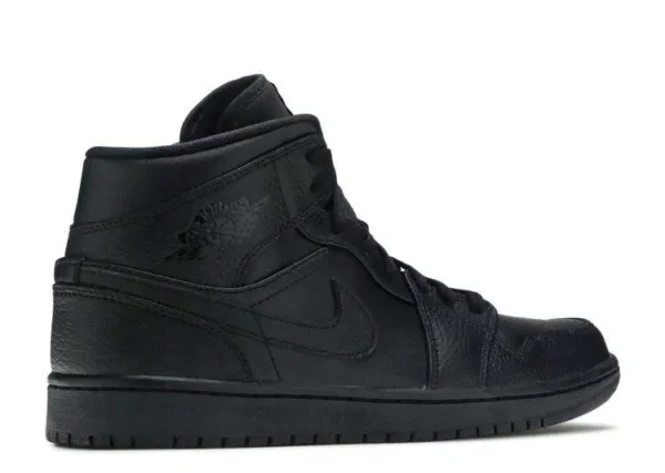 AIR JORDAN 1 MID ‘TRIPLE BLACK’