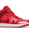 AIR JORDAN 1 MID ‘UNIVERSITY RED POMENEGRATE’