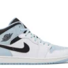 AIR JORDAN 1 MID ‘WHITE ICE BLUE’
