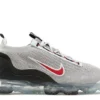 AIR VAPORMAX 2021 FLYKNIT ‘LIGHT BONE UNIVERSITY RED’
