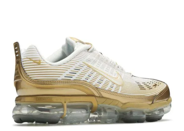 AIR VAPORMAX 360 ‘WHITE METALLIC GOLD’