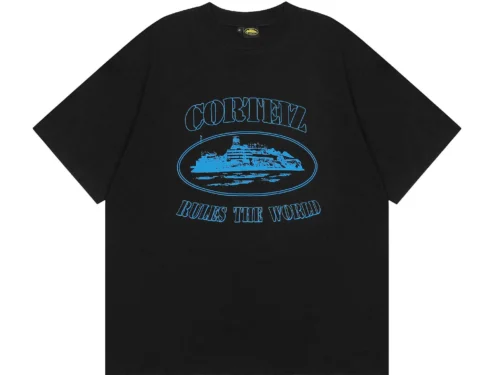 Alcatraz Black Blue T-shirt