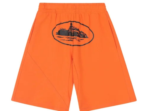 Alcatraz Orange Shorts