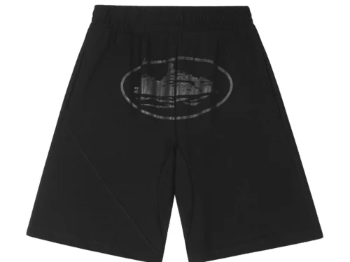 Alcatraz Triple Black Shorts