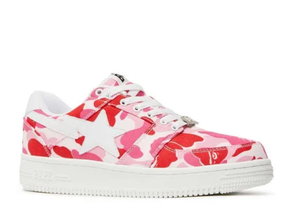 BAPESTA ‘ABC CAMO PINK’