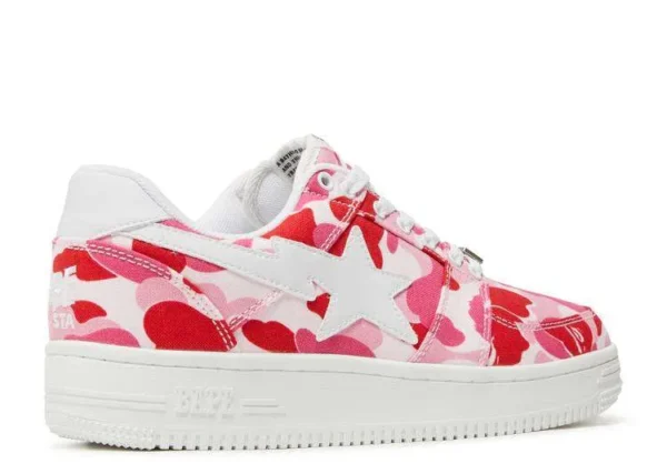 BAPESTA ‘ABC CAMO PINK’