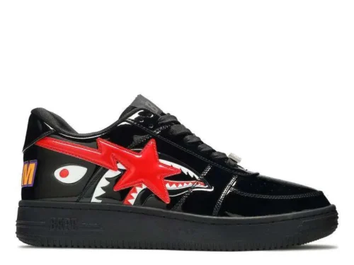 BAPESTA ‘SHARK FACE BLACK’