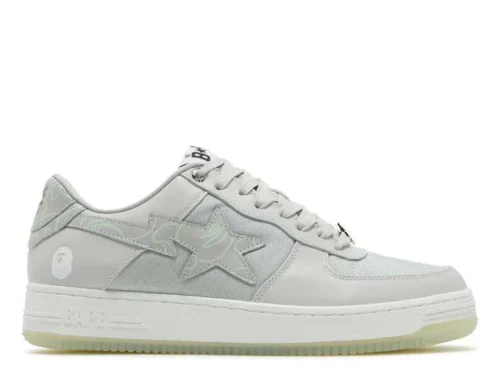 BAPESTA ‘TEXT CODE CAMO GREY’