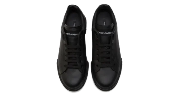Calfskin nappa Portofino sneakers Black