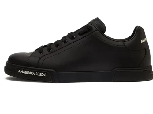 calfskin-nappa-portofino-sneakers-black.webp Calfskin nappa Portofino sneakers Black